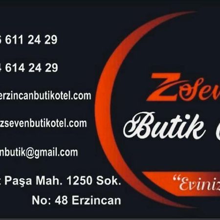 Zseven Butik Otel Erzincan Zewnętrze zdjęcie