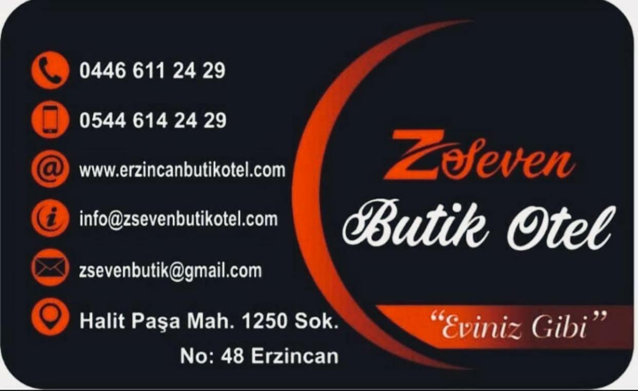 Zseven Butik Otel Erzincan Zewnętrze zdjęcie